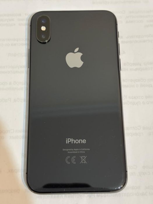 Iphone X 64gb черный