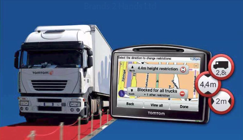 Tomtom Work atribute camion sau masini mici