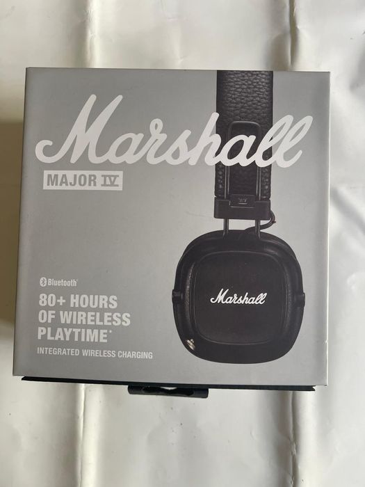 Новые беспроводные наушники Marshall  Major  lV .