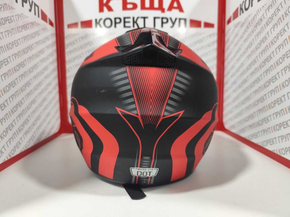 Мото каска FMVSS 218