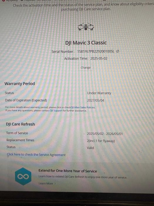 DJI Mavic 3 Classic (DJI RC)