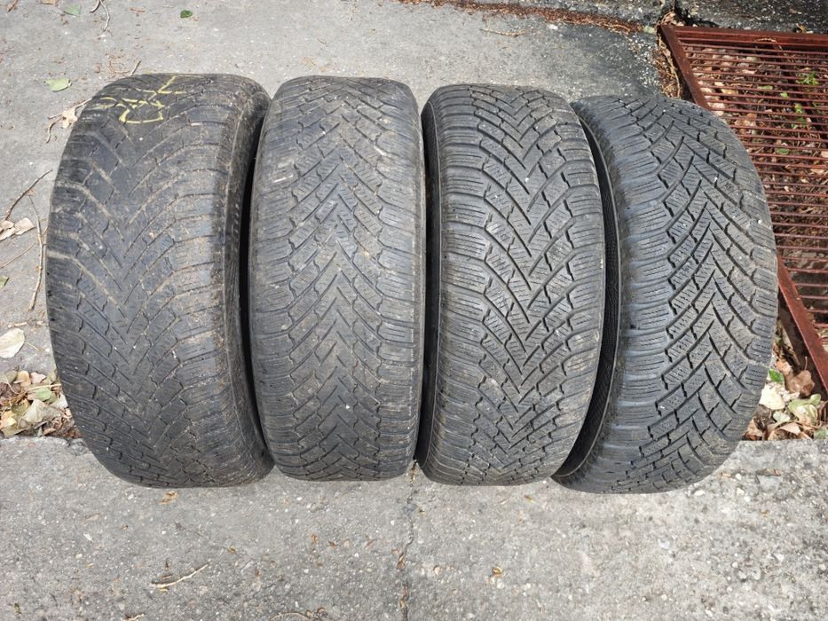 Jante aliaj Platin 5x105, 6,5jx16, ET38 cu anv iarna 205/55/16, 4-6mm