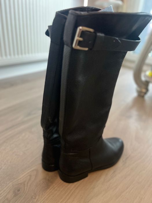 Cizme din piele , Musette, Massimo Dutti