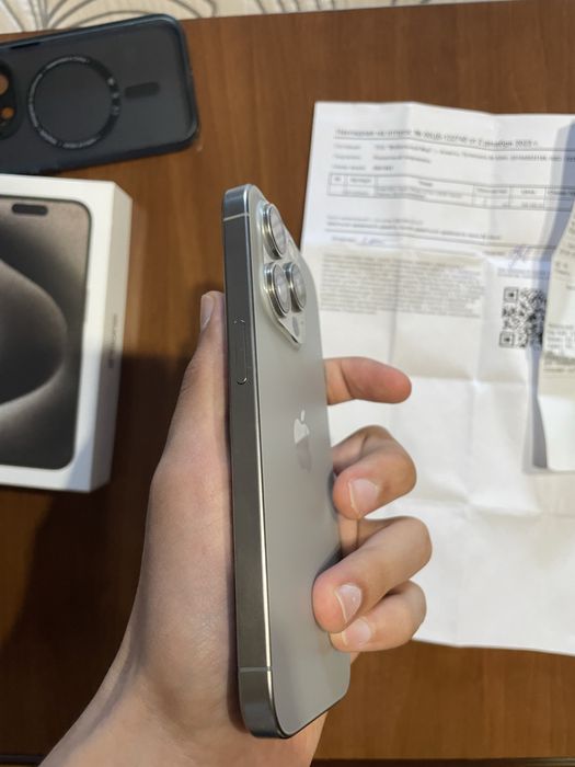 Iphone 15 pro 100% 90 цикл в идеале айфон 15 про 128гб