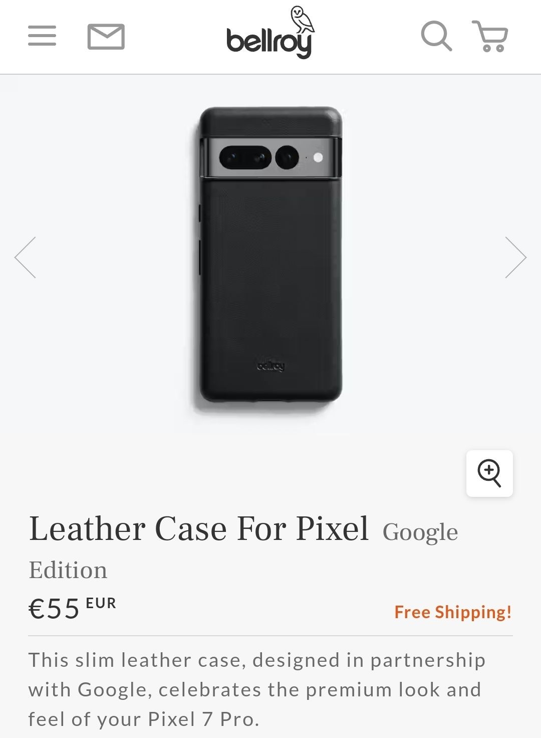 Husa din piele pentru Google Pixel 7 Pro