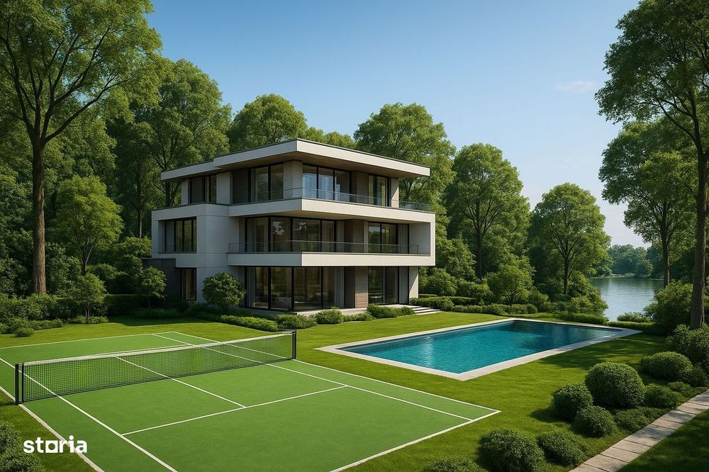 Reședință sau Dezvoltare Exclusivistă, teren in Snagov cu deschidere l