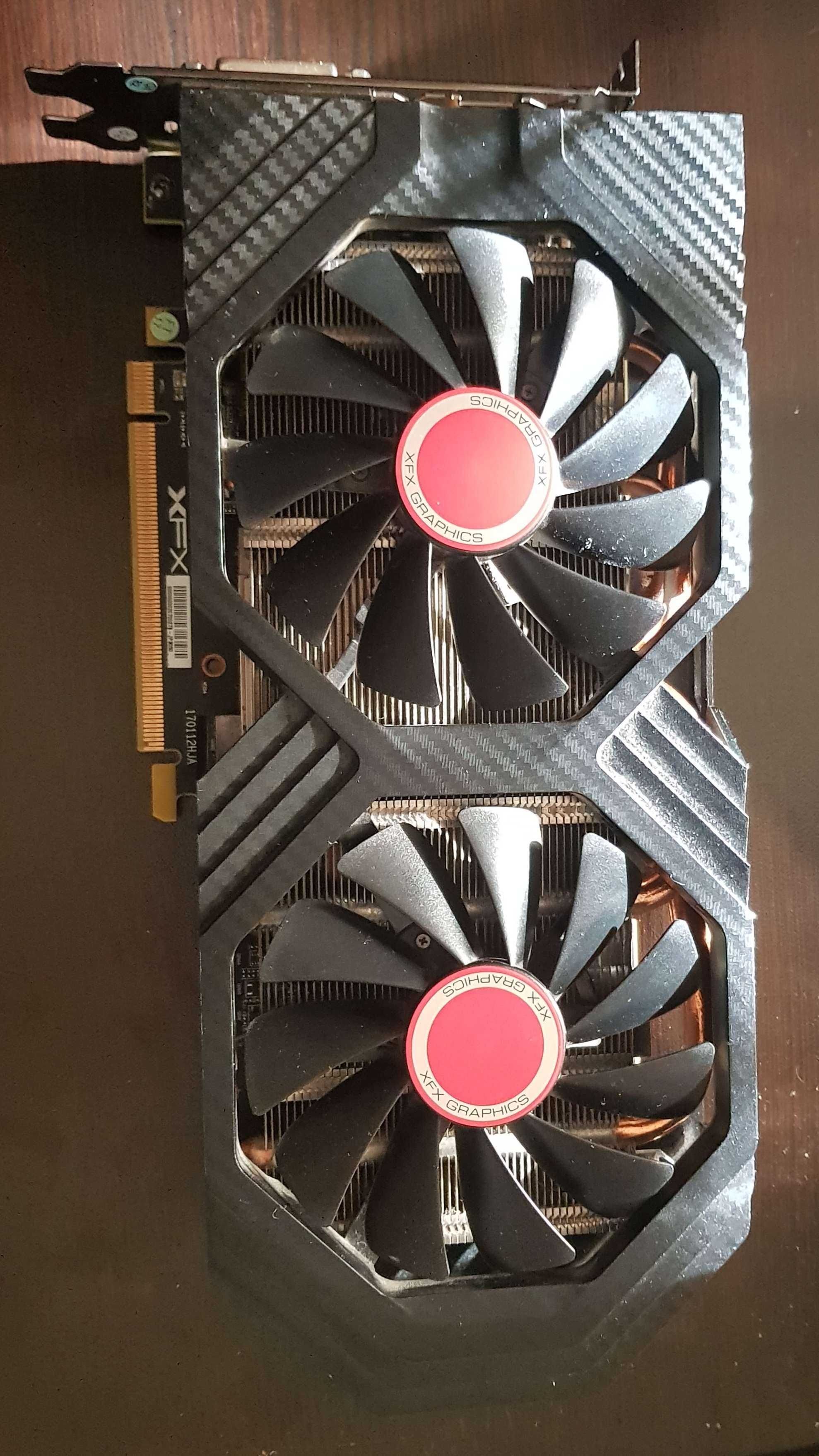 Видео карта Rx 580 8gb xfx