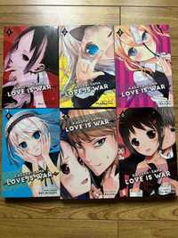 Serie manga Love is war volumele 1-6
