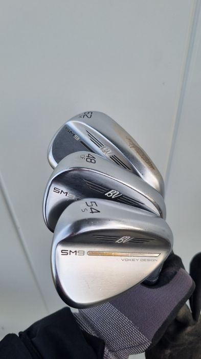 Titleist vokey SM9  48°, 54°, 62°