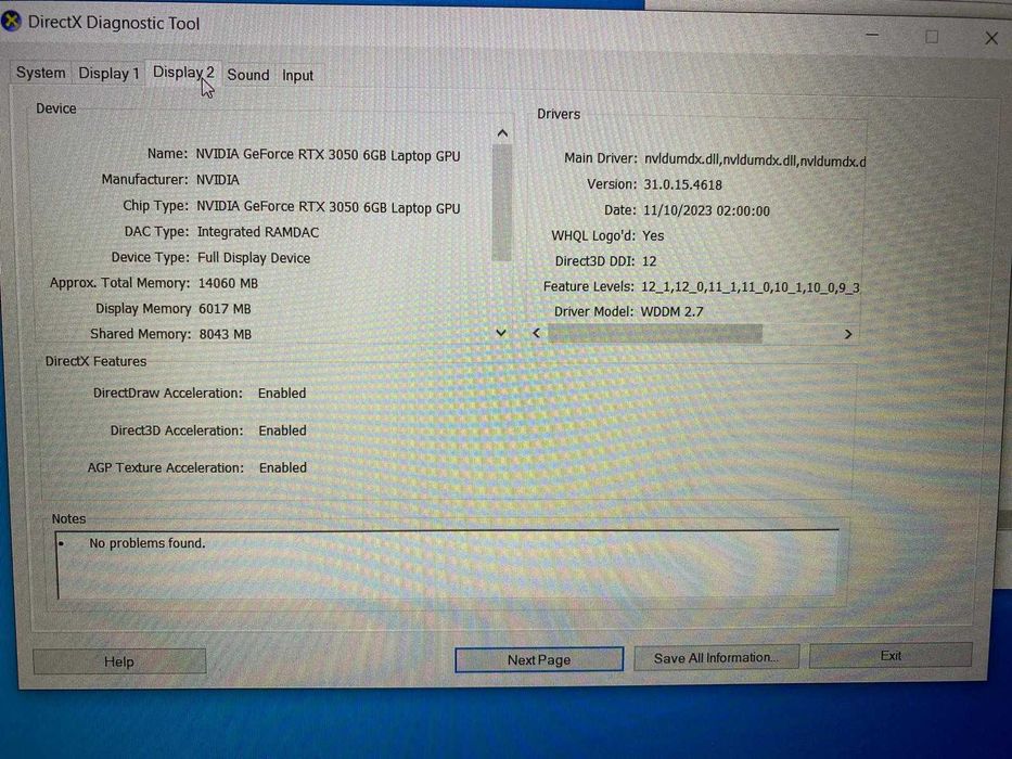 Laptop Gaming Acer Nitro V 15, i5-13420H,GeForce RTX 3050, in garantie