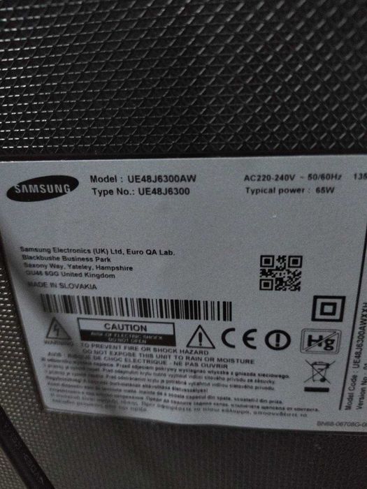 TV Samsung UE48J6300Aw