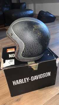 casca open face harley davidson XL