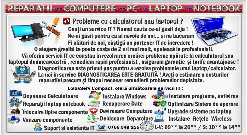 Servicii IT hardware și software