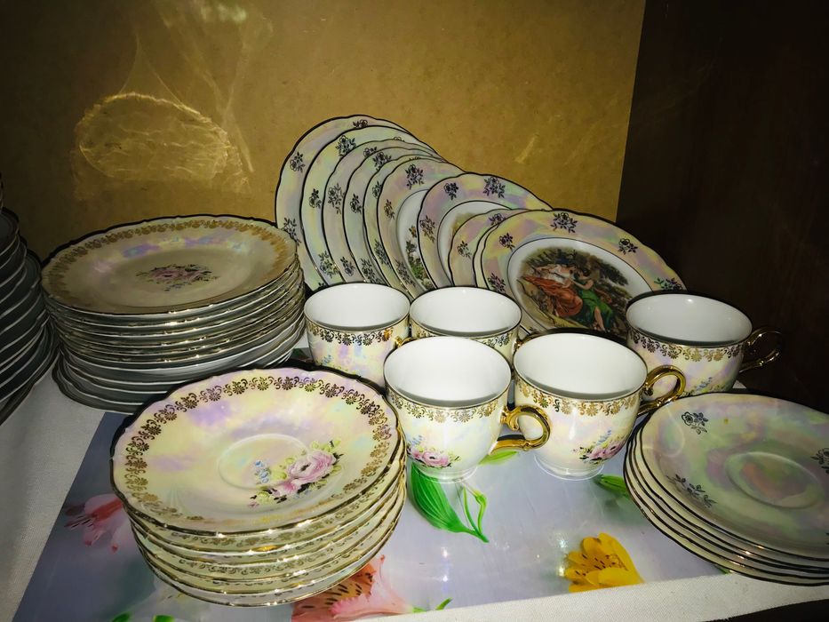 Set Kahla i czesko чаши, чинии Антика