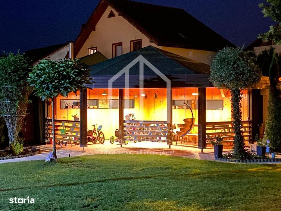 Casa de inchiriat, cu 4 camere curte 750 mp. in Selimbar-str. N.Brana