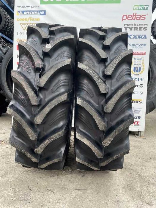 Anvelope noi radiale 340/85R24 marca OZKA pentru tractor fata