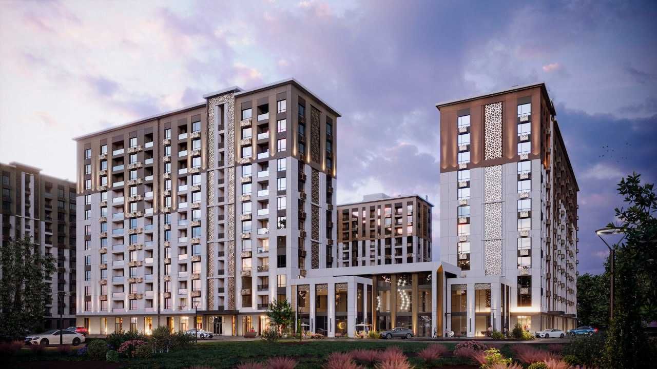 ЖК NRG JOMIY - 3/6/12 - Школа Cambridge - Базар Jomiy - Кадастр Есть