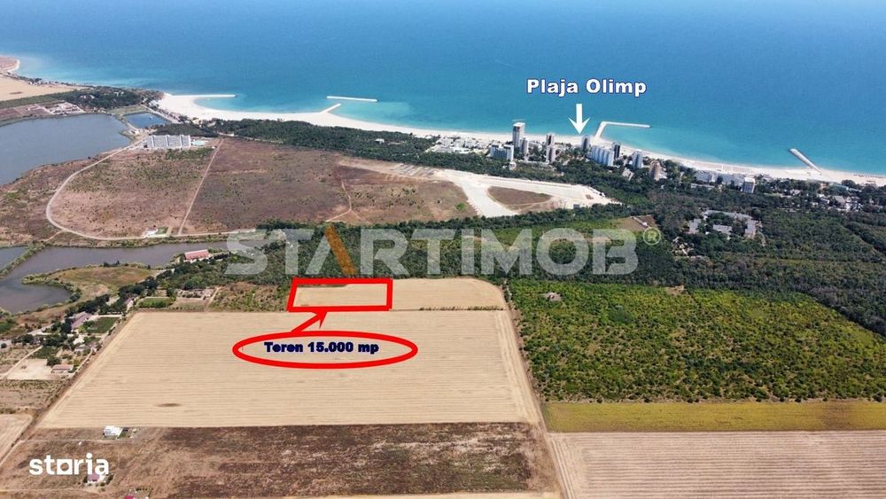 Teren ideal investitie litoral zona statiunii Olimp