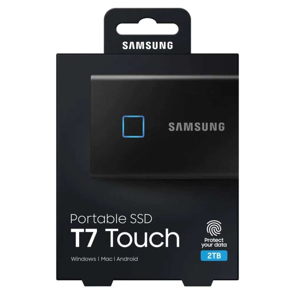 Samsung T7 Touch 2Tb Внешний SSD. Гарантия 1 Год