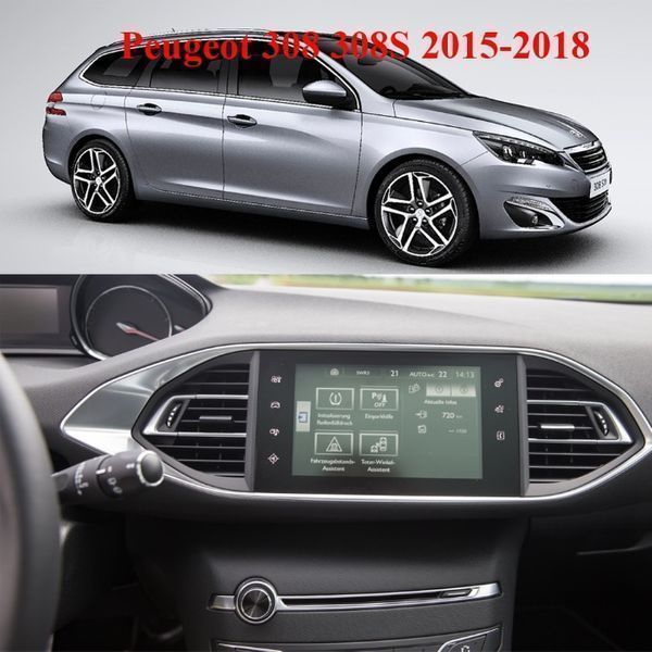 PEUGEOT 308 308S 2014-2018 - 9'' Андроид Навигация, 9163