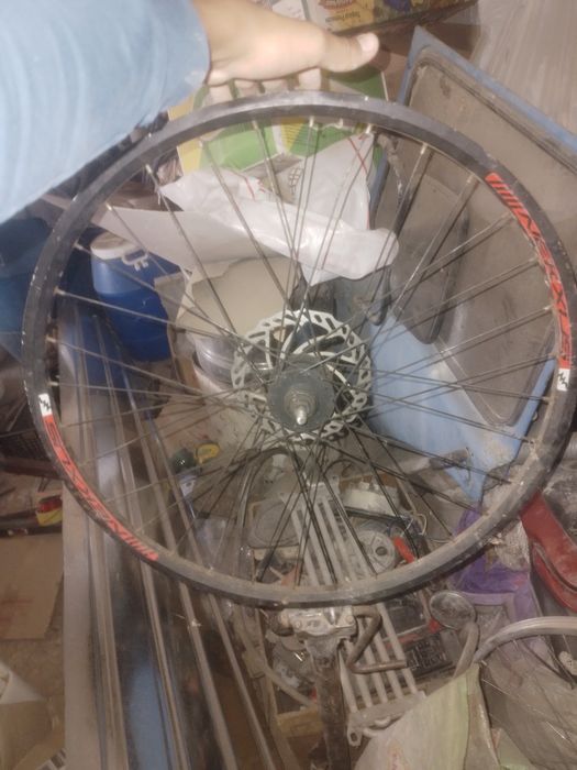 Передний диск на велосипед размер 26