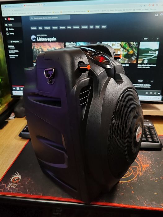 Boxă portabilă AKAI model SS022A-X6  (Bluetooth, baterie nouă etc)