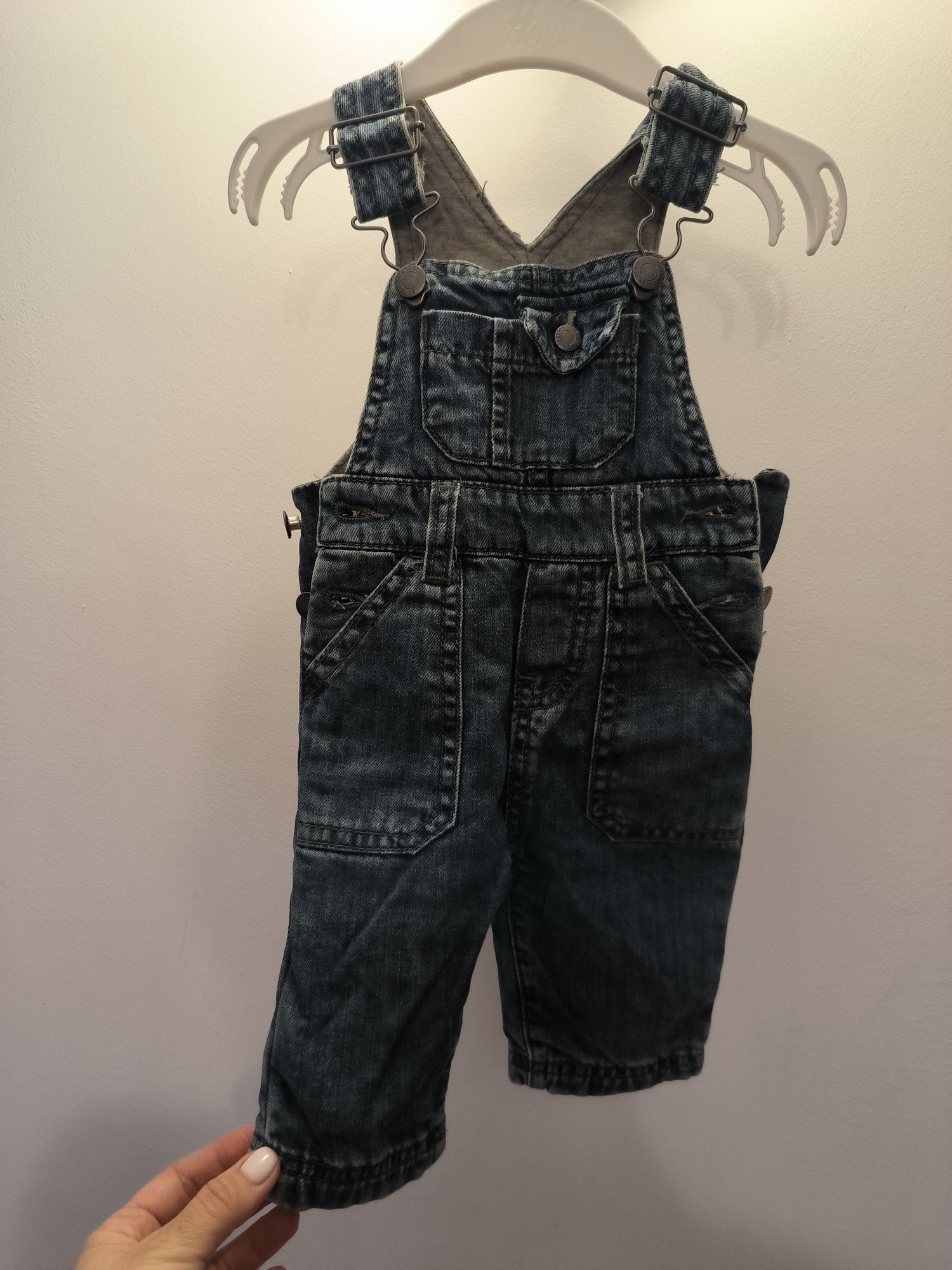 Salopeta denim bebelusi