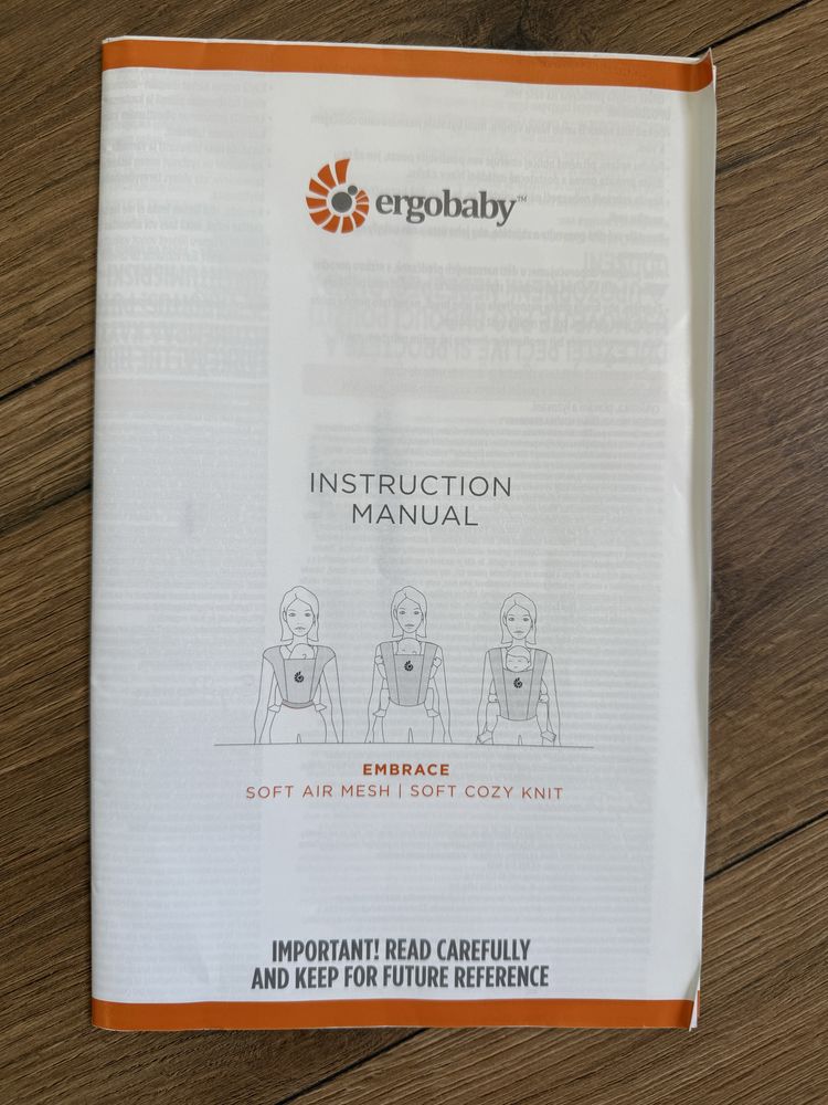 Ергономична раница ERGOBABY EMBRACE