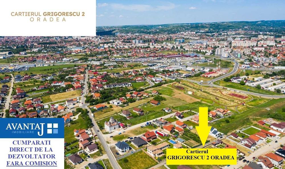 Parcele în cartierul GRIGORESCU 2 Oradea cu PUZ
