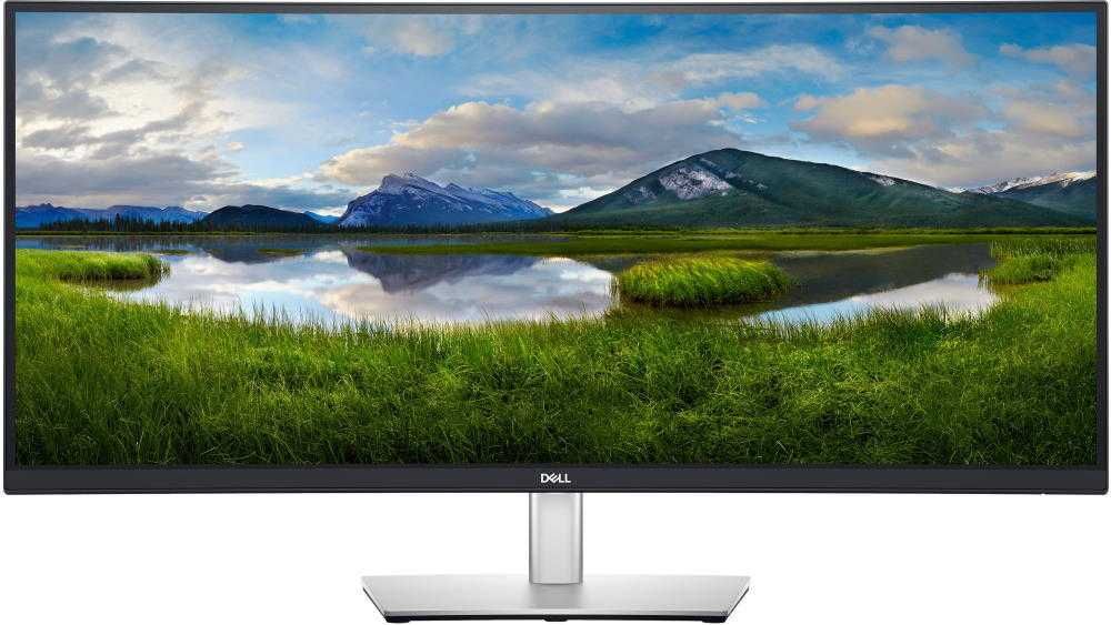 Монитор 34" Dell P3421W, Silver-Black