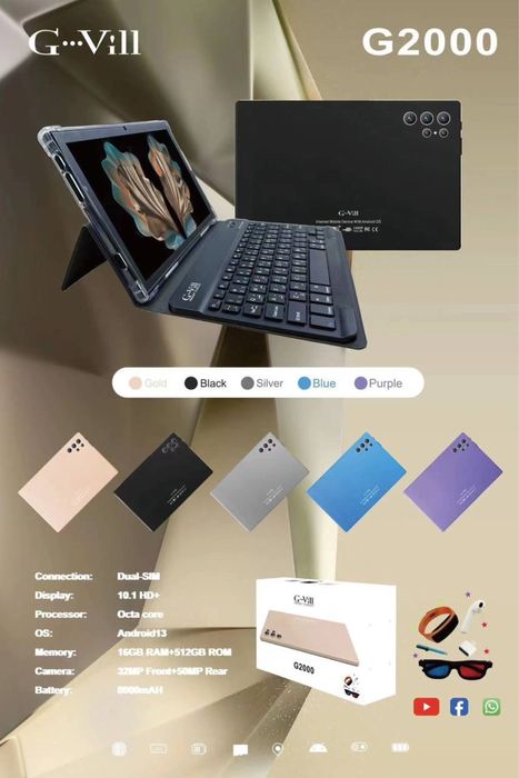 Планшет - компьютер 8в1