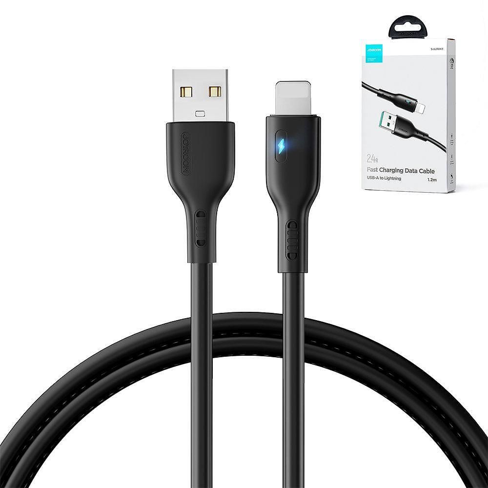 Кабел за зареждане Пренос на данни Joyroom USB - Lightning 2.4A 1.2m