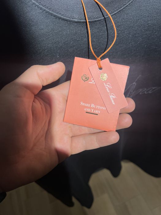 Long Sleeve Loro Pianna Italiană Oversize - Nouă, cu Etichetă