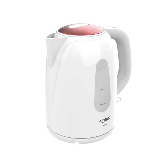 Електрическа кана Solac Yuna, 2200W, 1.7L, резервоар без BPA