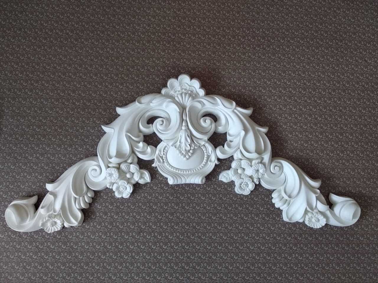Декоративное украшение из полиуретана,производство Италия