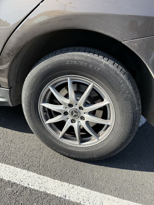 Mercedes Original ML Jante 235/65 R17 cu cauciucuri Michelin vara