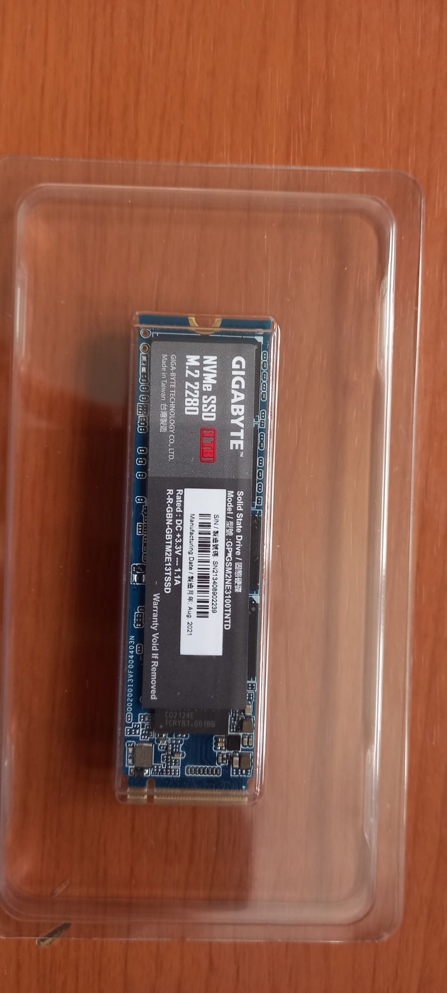 Ssd M.2 GIGABYTE GP-GSM2NE3100TNTD 1TB на 1000 гб новый