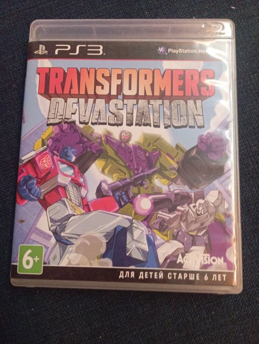 Диск PlayStation 3 PS3 Transformers Devastation