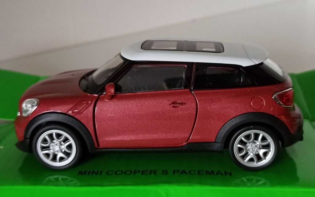 Macheta Mini Cooper S Paceman 2013 rosu - Welly 1/36