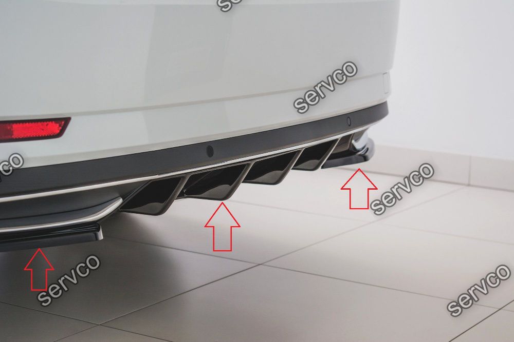 Bodykit tuning sport Skoda Superb Mk3 2019- v2 Maxton Design