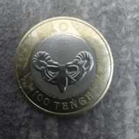 Продается коллекционная монета  номиналом  100  тенге год выпуска 2022