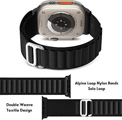 Каишка tech protect nylon pro за apple watch ultra/ ultra 2 black