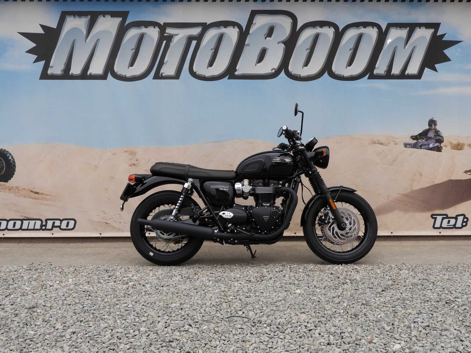 Promo Motocicleta Triumph Bonneville T120 Black 2023 | Rate 0 avans