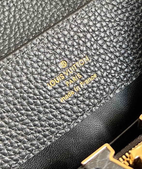 Geanta Louis Vuitton Capucines 27cm negru, Premium