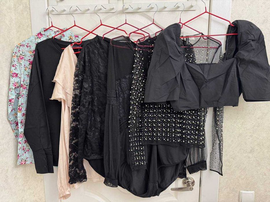 Новые рубашки/блузки H&M, NEXT, MANGO размер 50/54 и 54/60