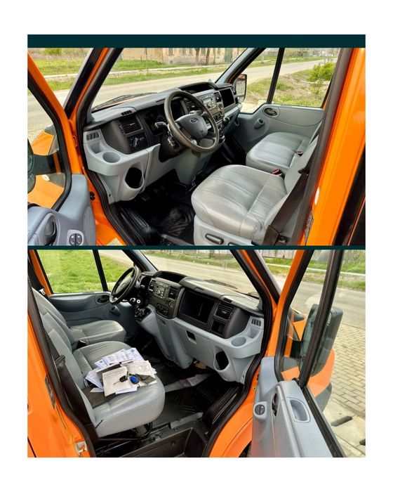 Ford Transit Doka 140k km/Inmatriculat/Euro5/AC/Webasto/7 locuri