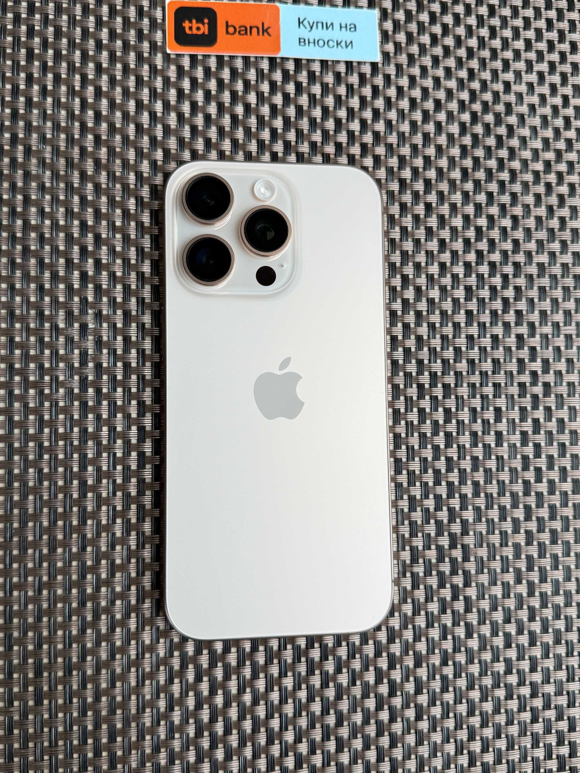 100% Батерия! 256GB! iPhone 16 Pro Лизинг от 76лв/м Desert Titanium