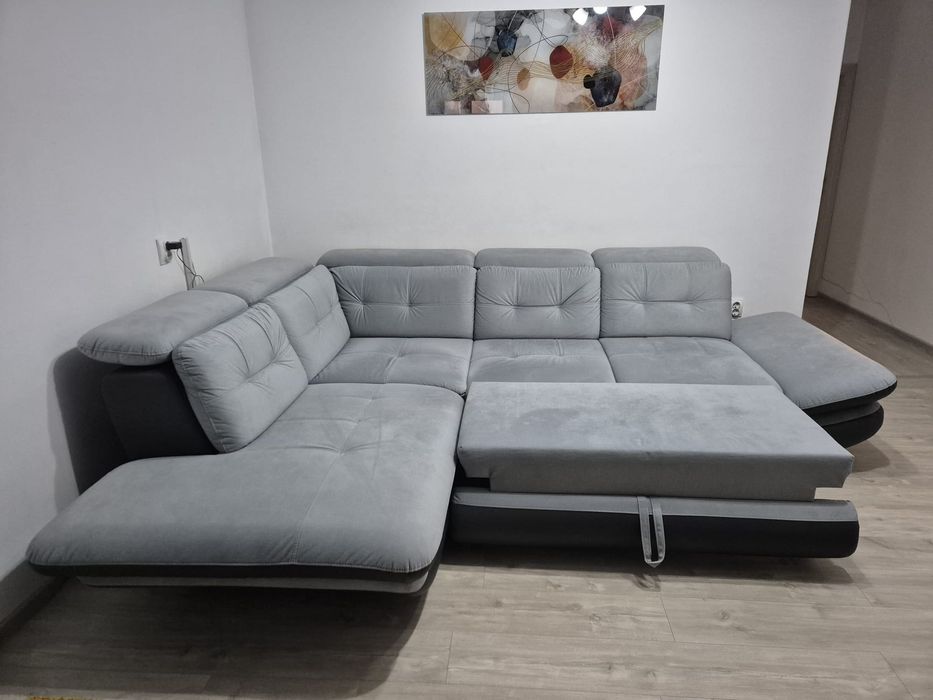 Coltar extensibil stânga STRATUS  dimensiuni  295/234 cm