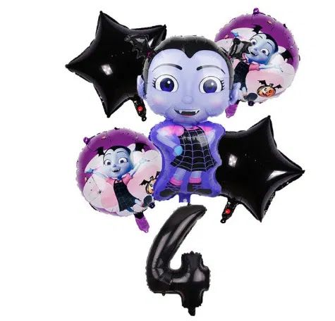 Baloane folie aluminiu_latex Vampirina_Halloween