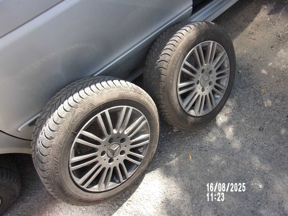 Зимни гуми 195/60/R15 с ал. джанти 4 бр.